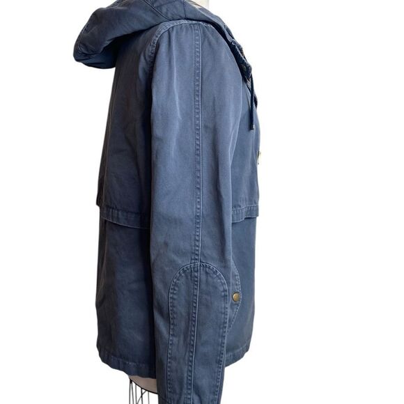 TopShop 6 “Wilbert “ parka blue zipper plus snaps ,pockets
Hooded - Picture 3 of 11